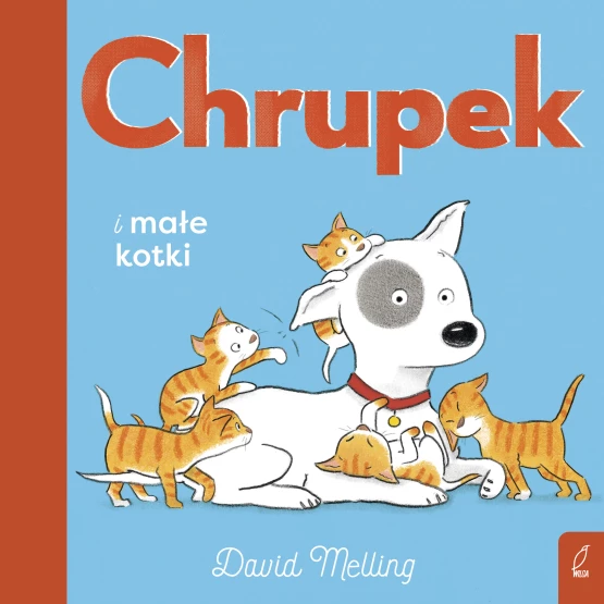 Książka Chrupek i małe kotki David Melling